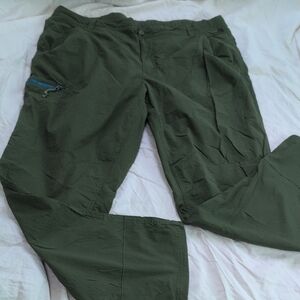 Olive Green Cargo Pants for Women